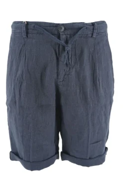 Clearance Pantaloncino 40Weft in Lino / Uomo Pantaloncini