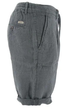 Outlet Pantaloncino 40Weft in Lino / Uomo Pantaloncini