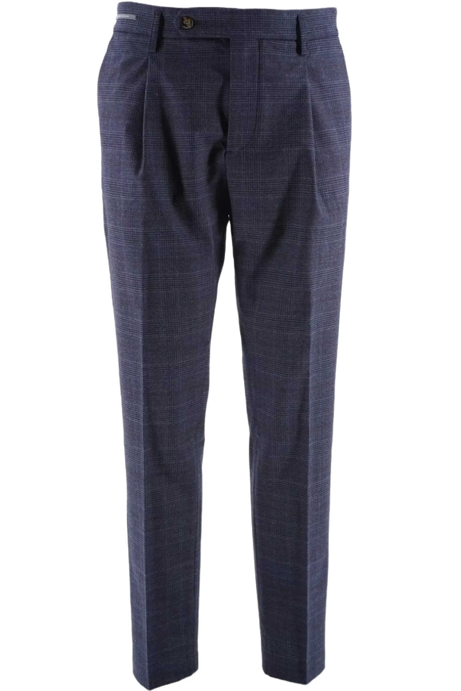 Sale Pantalone a Fantasia con Pence / Uomo Pantaloni