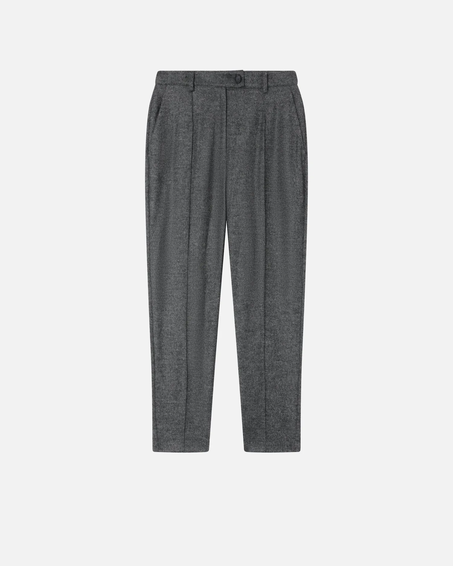 Sale Pantalone a Sigaretta in Flanella / Donna Pantaloni