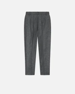 Sale Pantalone a Sigaretta in Flanella / Donna Pantaloni