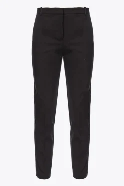 Clearance Pantalone a Sigaretta in Punto Stoffa / Donna Pantaloni