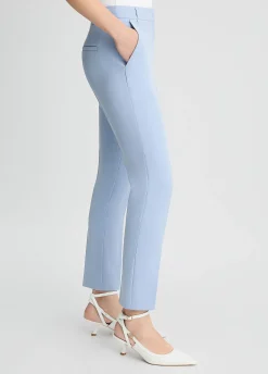 Pantalone a Sigaretta in Tessuto Tecnico / Donna Pantaloni