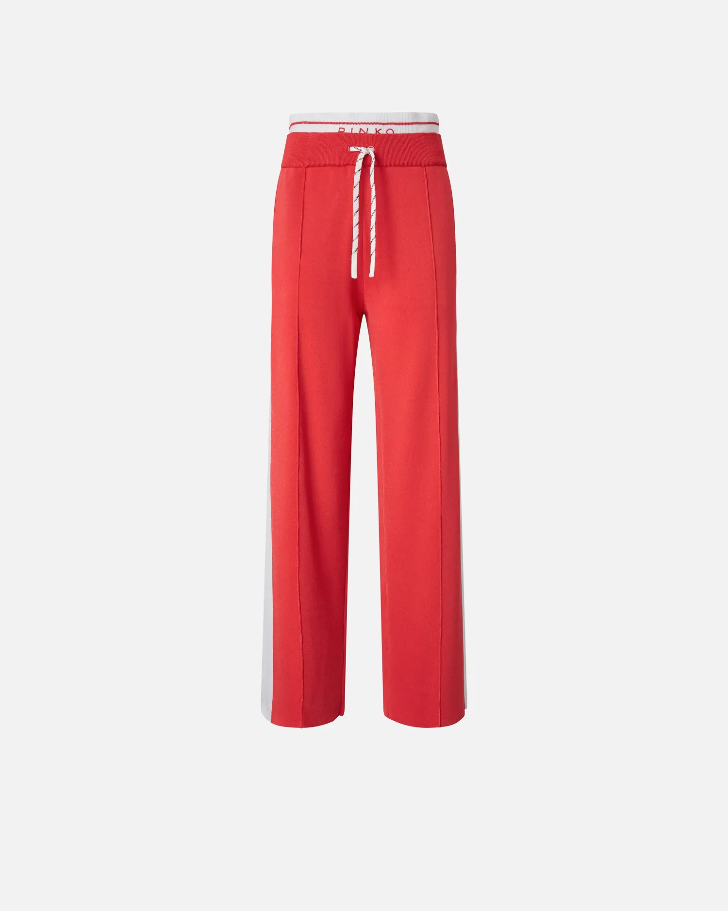 Pantalone Ampi con Banda Laterale / Donna Pantaloni