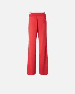 Pantalone Ampi con Banda Laterale / Donna Pantaloni