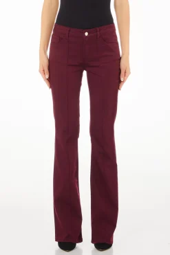 Discount Pantalone Boot Cut Bull di Cotone / Donna Pantaloni