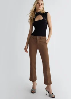 Outlet Pantalone Bottom Up con Cintura / Donna Pantaloni