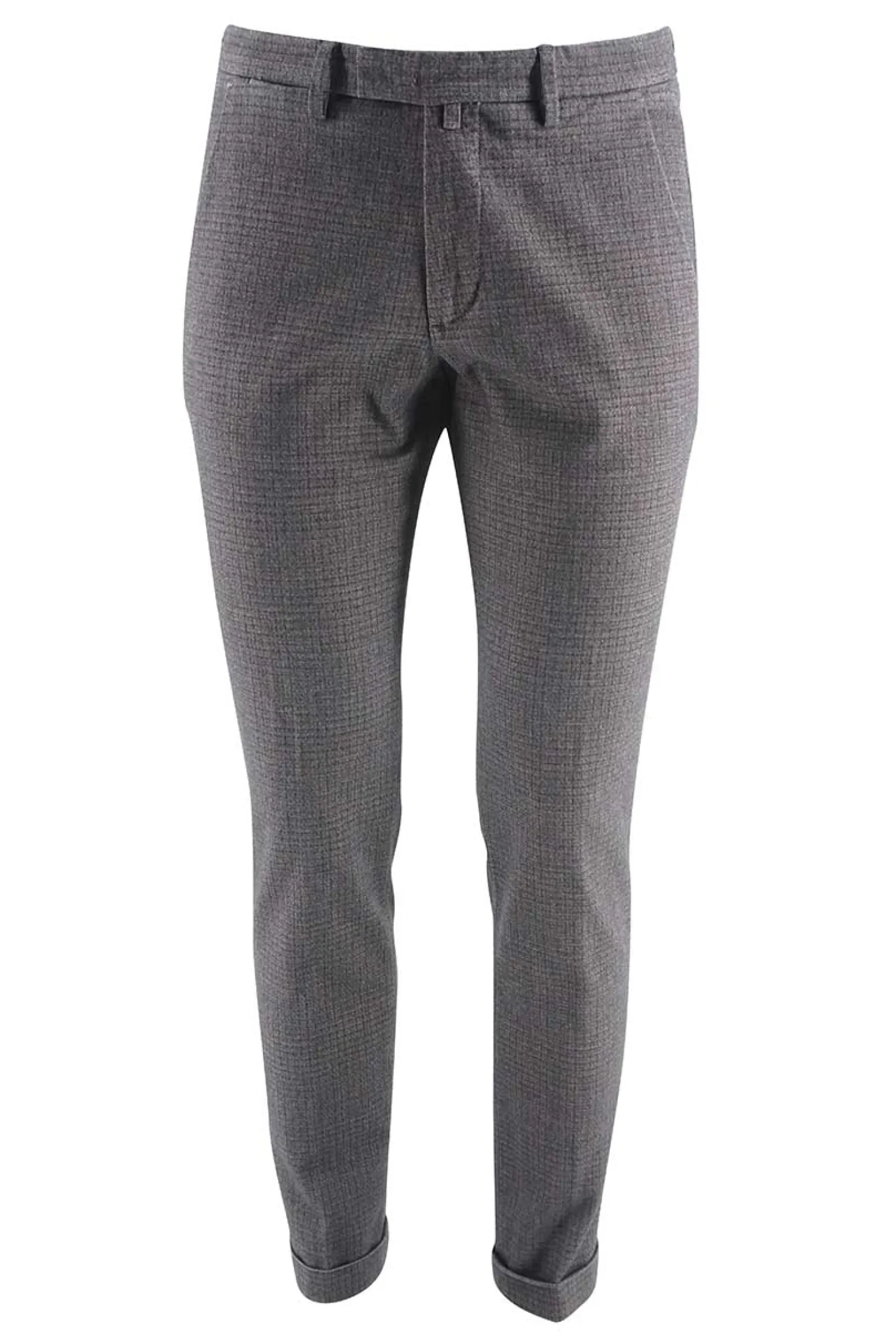 New Pantalone a Fantasia / Marrone Uomo Pantaloni