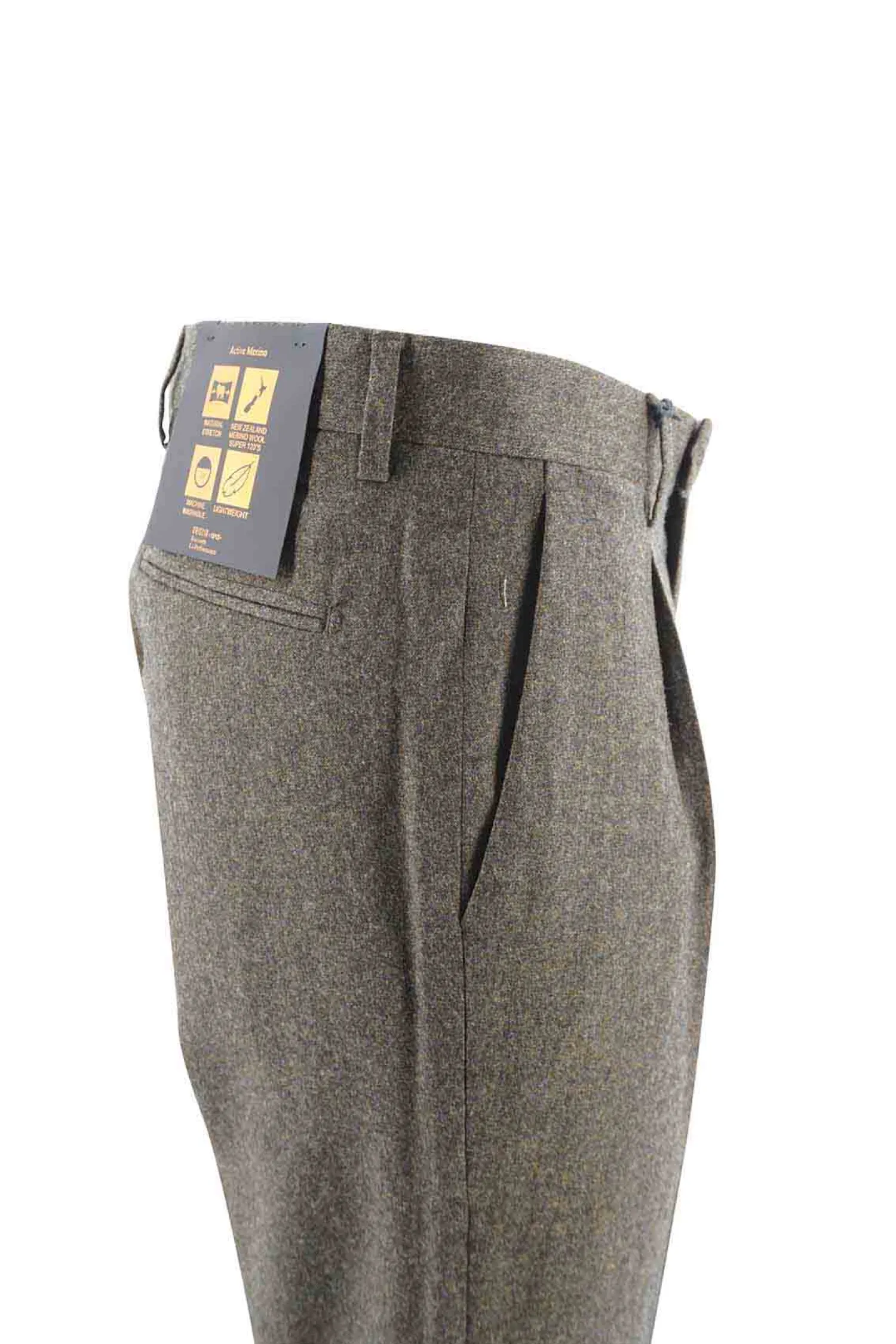 Hot Pantalone in Lana / Uomo Pantaloni