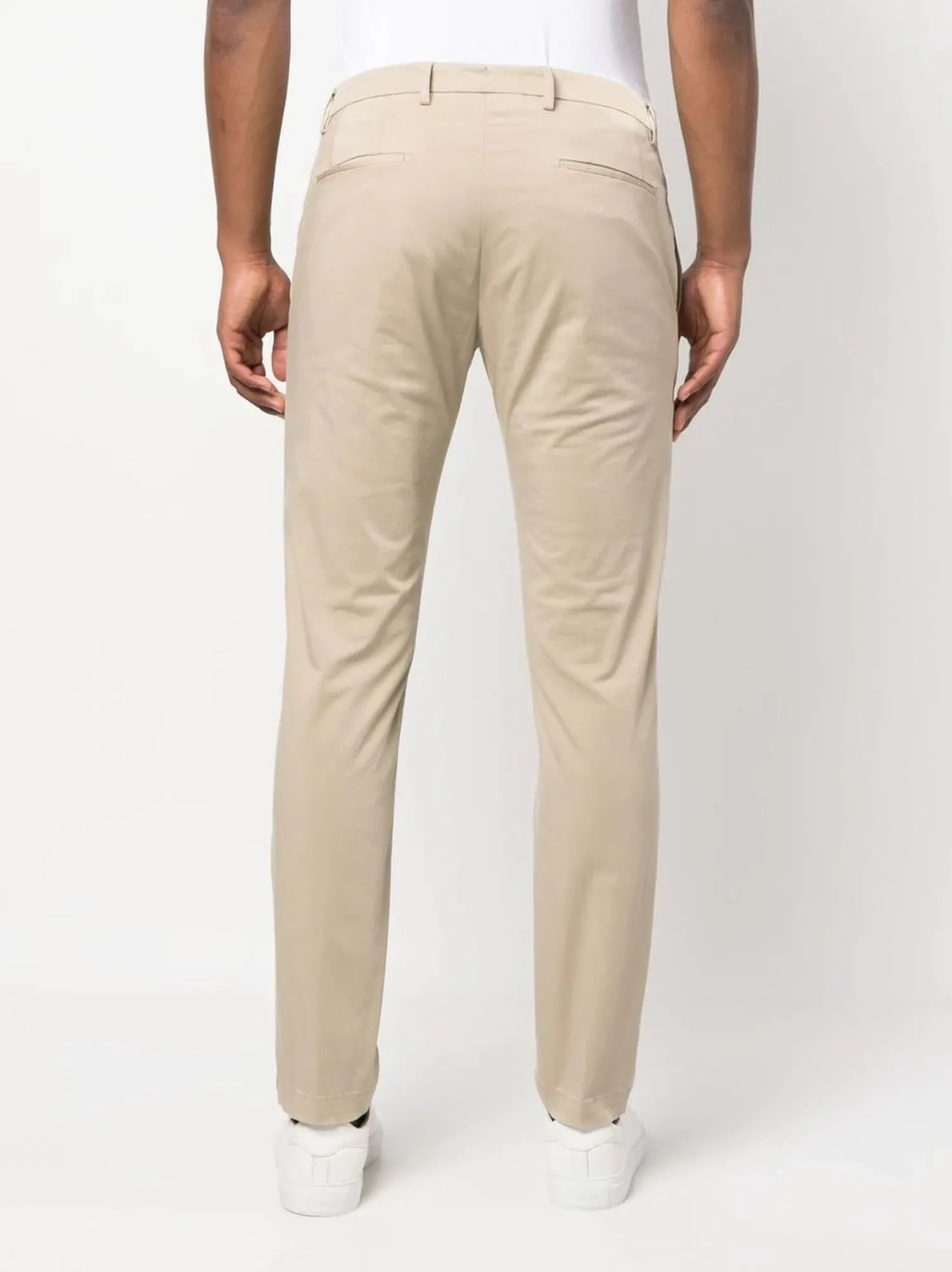 New Pantalone Slim Fit / Beige Uomo Pantaloni