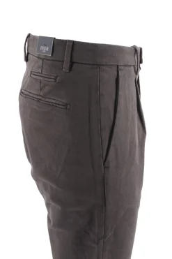 New Pantalone Slim Fit / Marrone Uomo Pantaloni