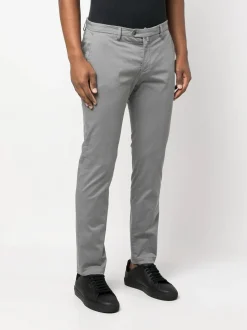 Online Pantalone Slim Fit / Grigio Uomo Pantaloni