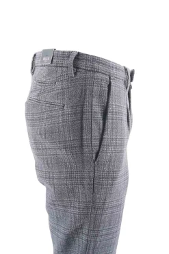 Online Pantalone Slim Fit / Grigio Uomo Pantaloni