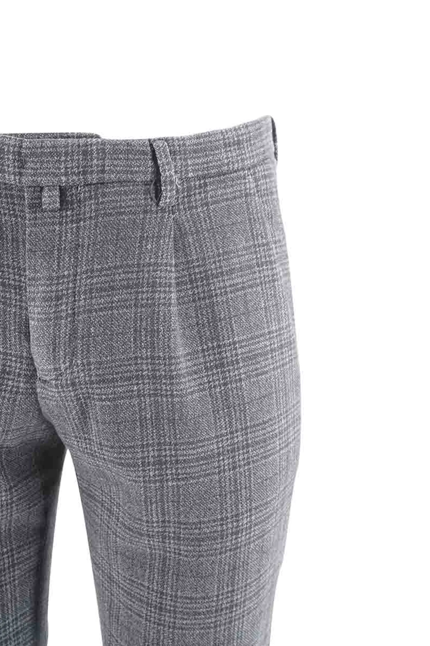 Online Pantalone Slim Fit / Grigio Uomo Pantaloni