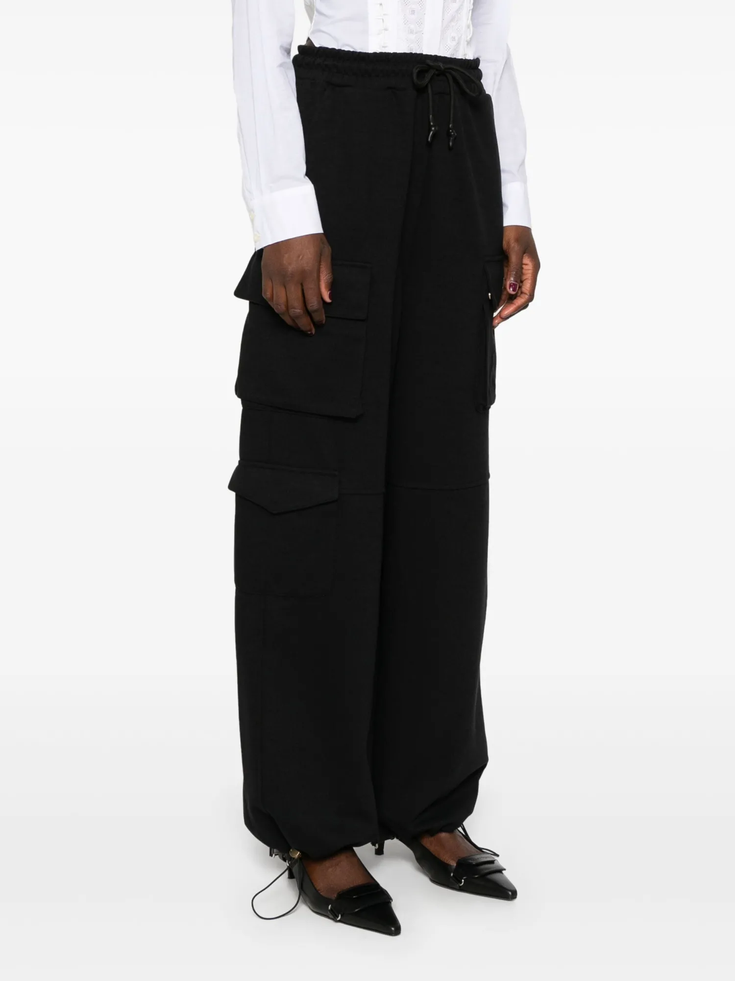 Pantalone Cargo in Felpa / Donna Pantaloni