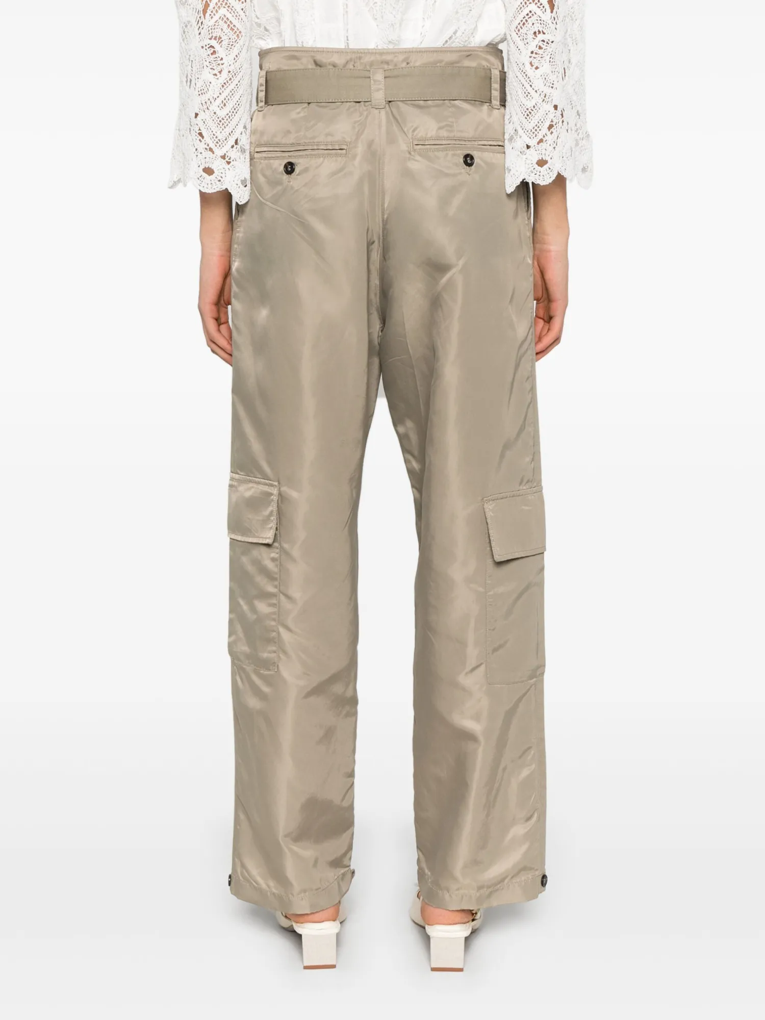 Best Pantalone Cargo in Gabardina / Donna Pantaloni