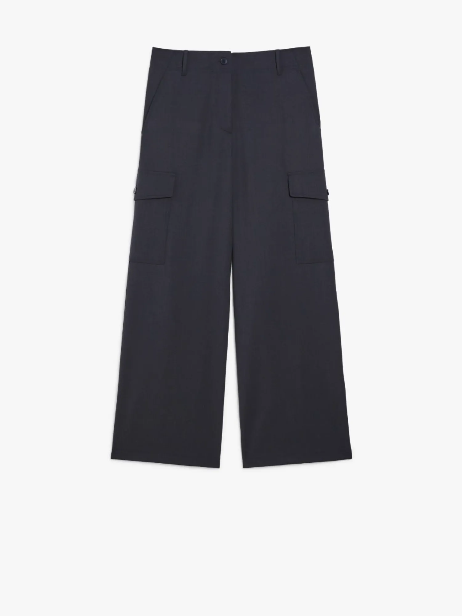 Outlet Pantalone Cargo in Misto Lana / Donna Pantaloni