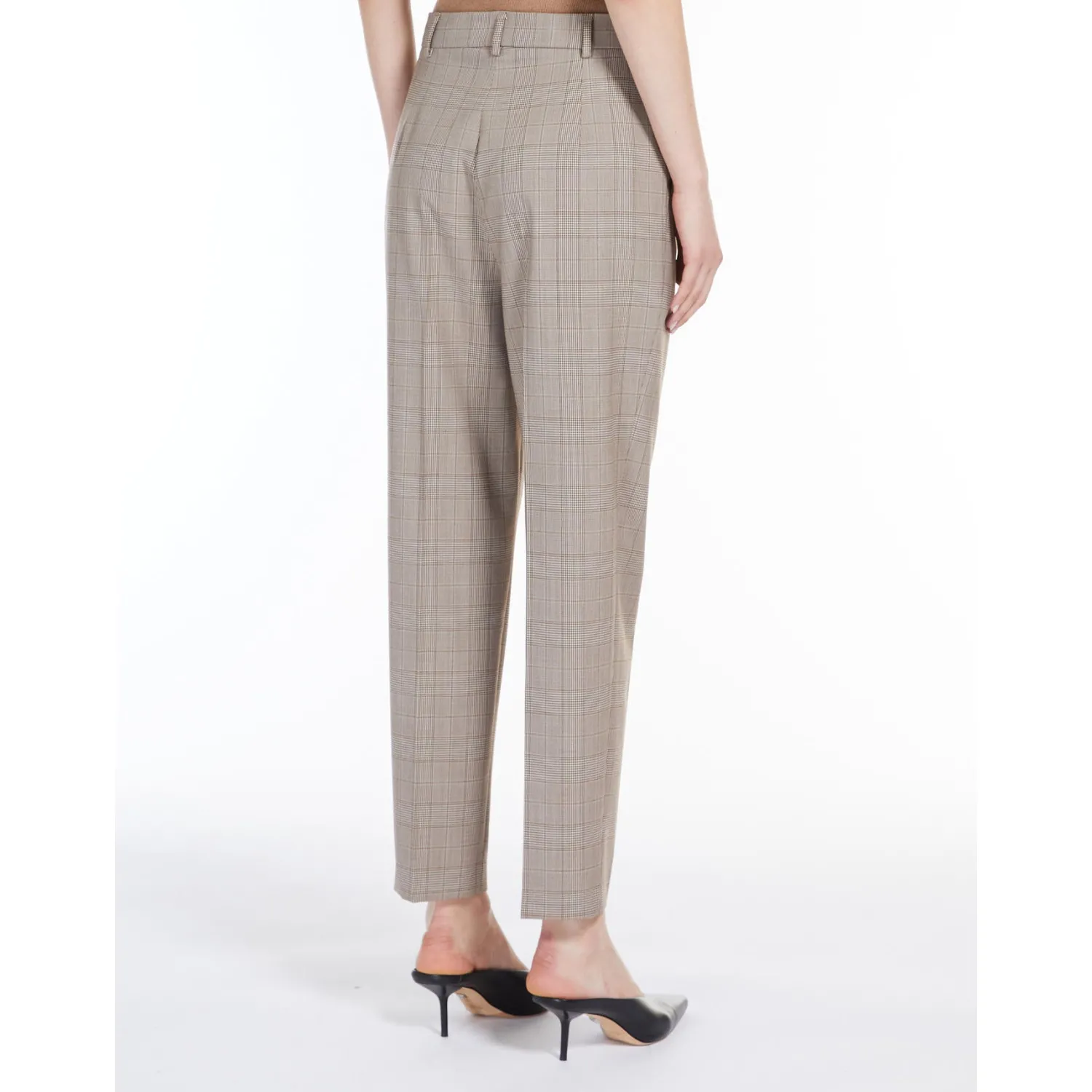 Best Pantalone Carrot in Misto Lana / Donna Pantaloni