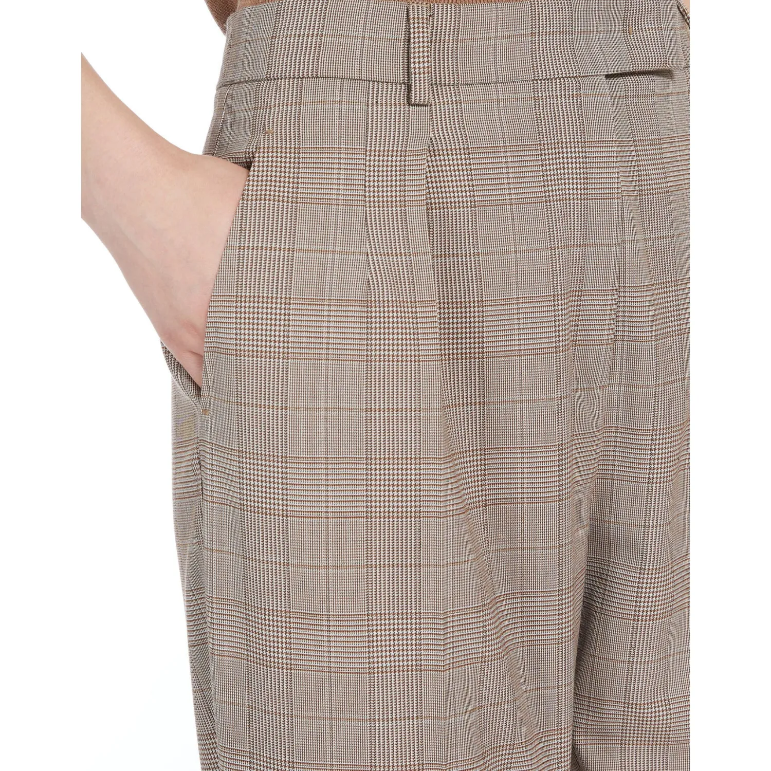 Best Pantalone Carrot in Misto Lana / Donna Pantaloni