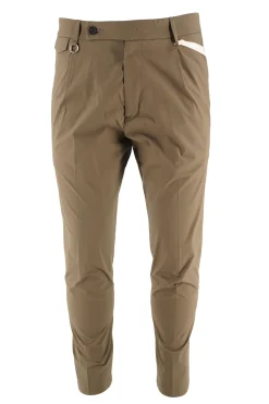 New Pantalone Charles in Cotone / Uomo Pantaloni