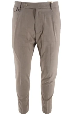 Best Pantalone Charles in Misto Lana / Uomo Pantaloni
