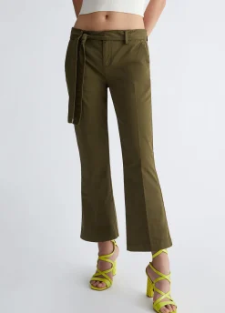 New Pantalone Chino con Cintura / Donna Pantaloni