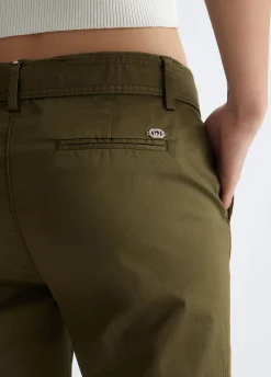 New Pantalone Chino con Cintura / Donna Pantaloni