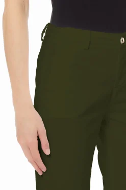 New Pantalone Chino Flare in Velluto / Donna Pantaloni