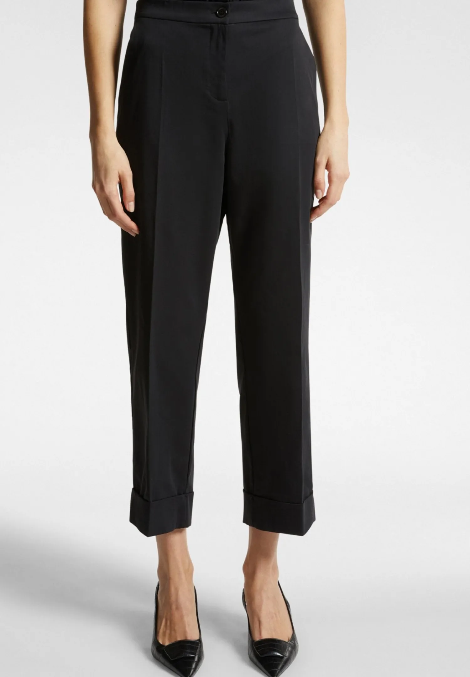 Discount Pantalone Chino in Cotone / Donna Pantaloni
