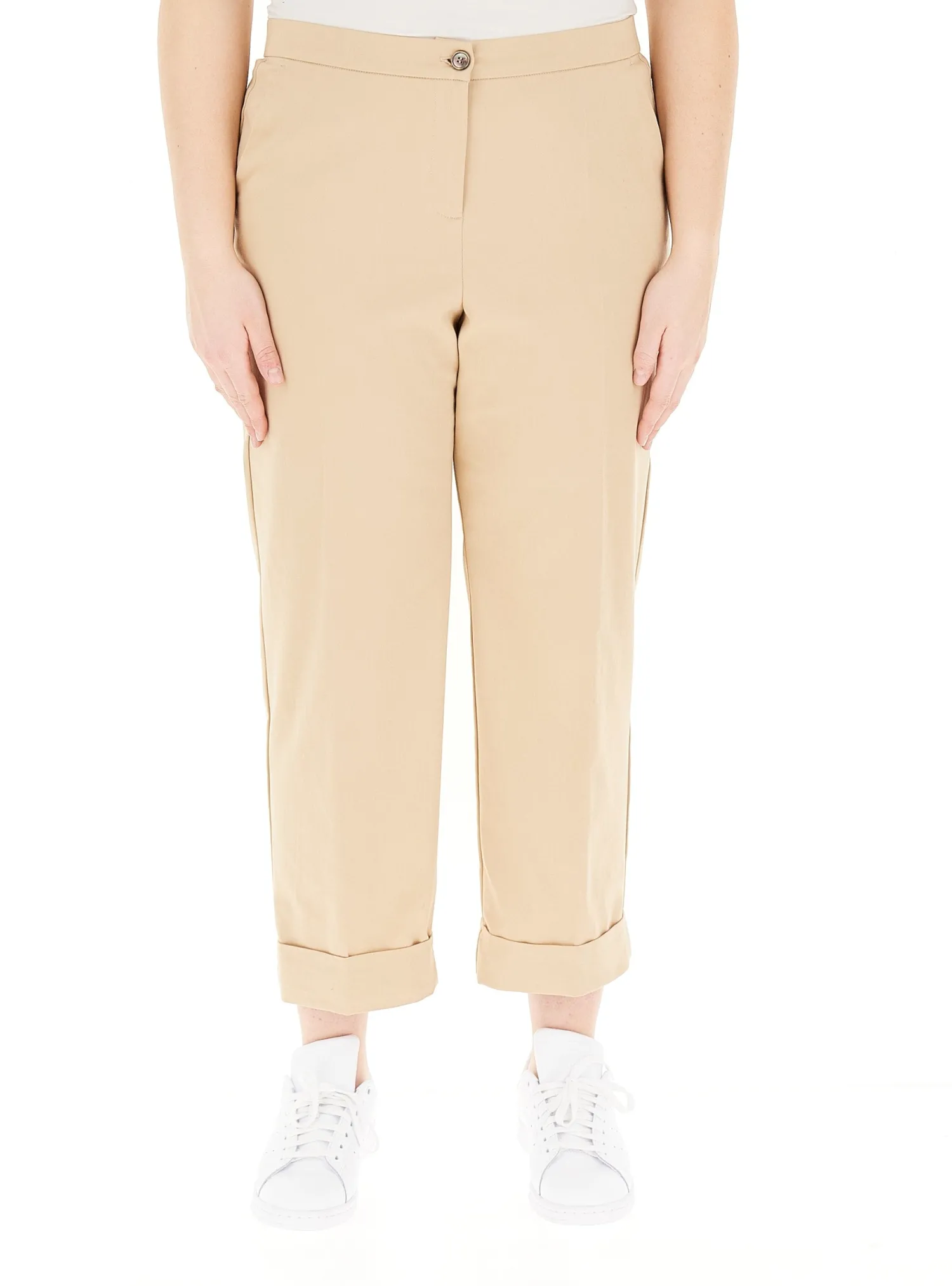 Pantalone Chino in Cotone / Donna Pantaloni