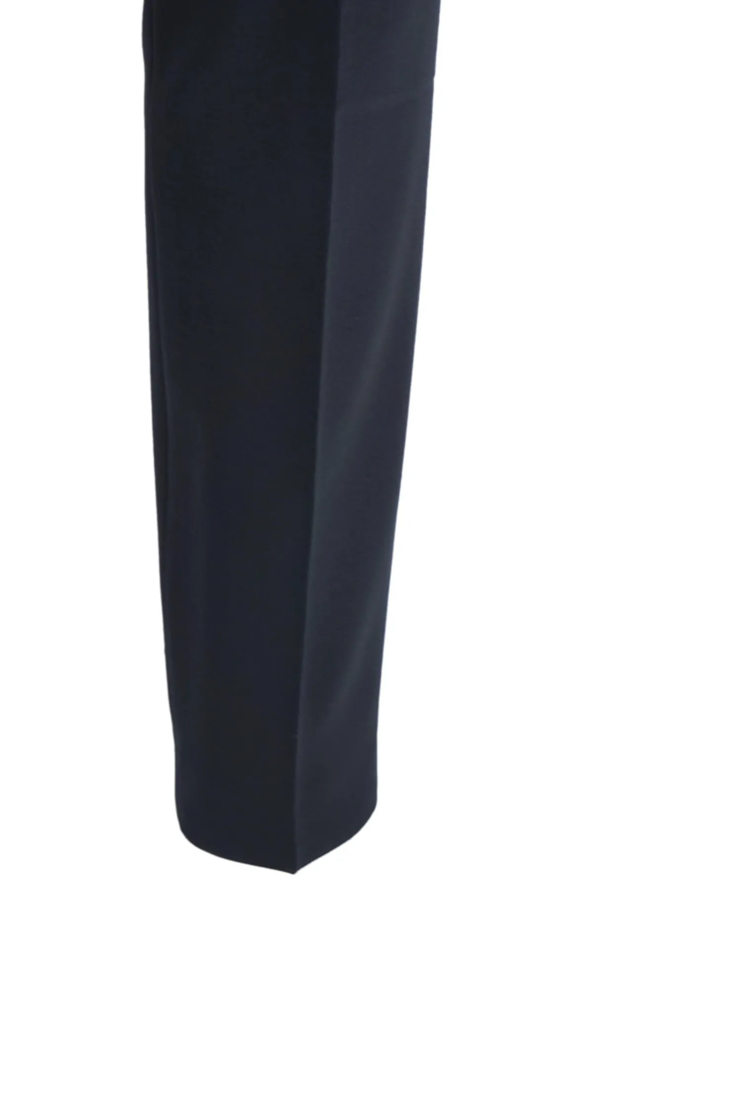 Sale Pantalone Chino in Misto Lana Modello Bonn / Blu Uomo Pantaloni