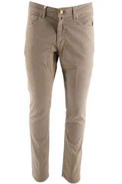 Outlet Pantalone Cinque Tasche in Cotone / Uomo Pantaloni