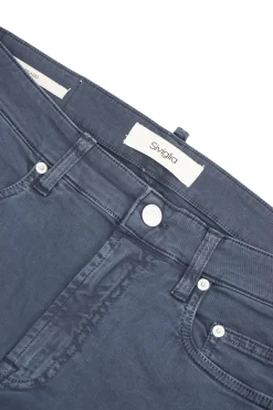 Sale Pantalone Cinque Tasche in Cotone / Uomo Pantaloni