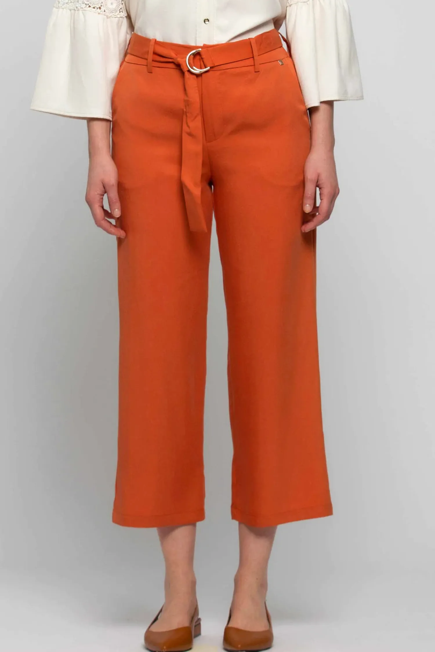 Clearance Pantalone con Cintura / Donna Pantaloni
