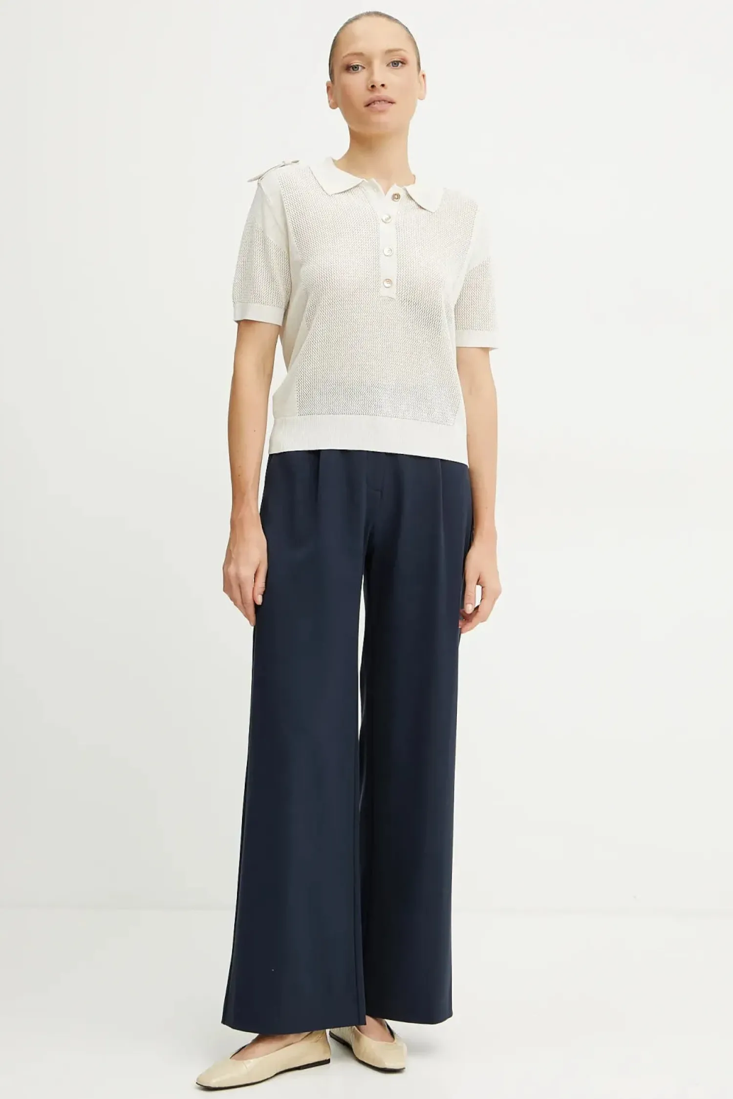 Pantalone con Elastico in Vita / Donna Pantaloni