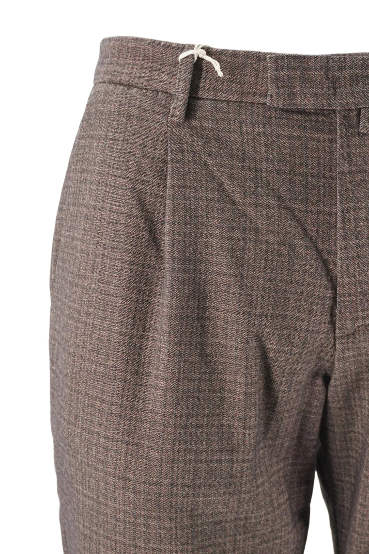 New Pantalone con Fantasia / Beige Uomo Pantaloni