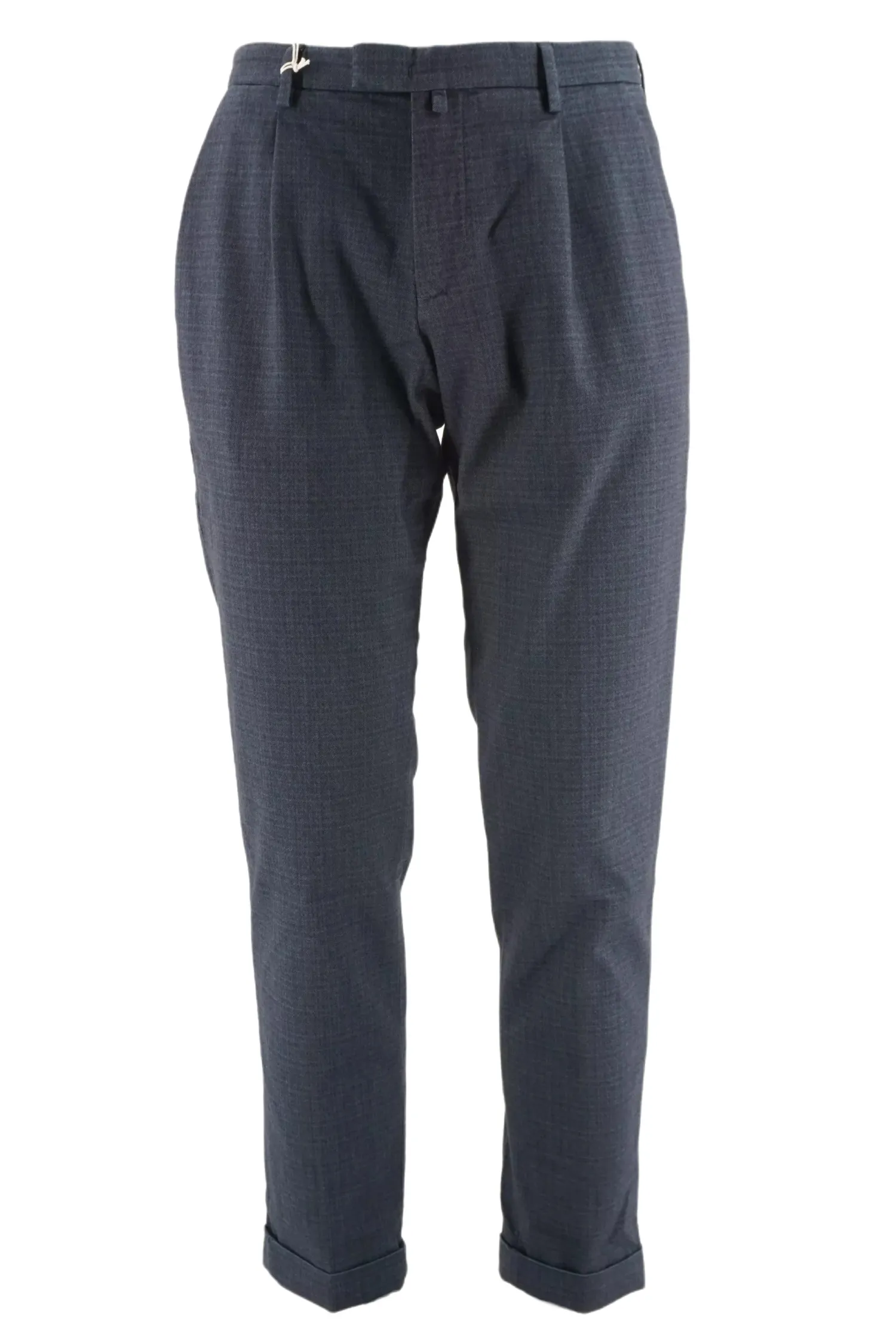 Pantalone con Fantasia / Blu Uomo Pantaloni