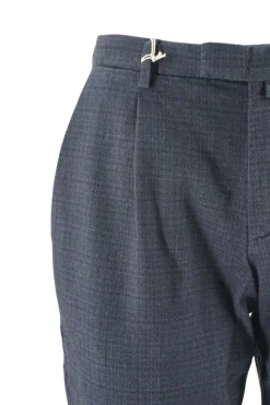 Pantalone con Fantasia / Blu Uomo Pantaloni