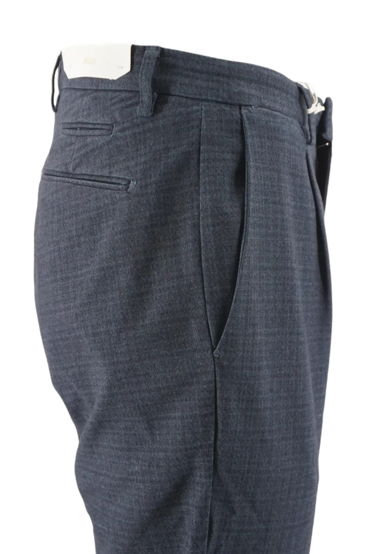 Pantalone con Fantasia / Blu Uomo Pantaloni