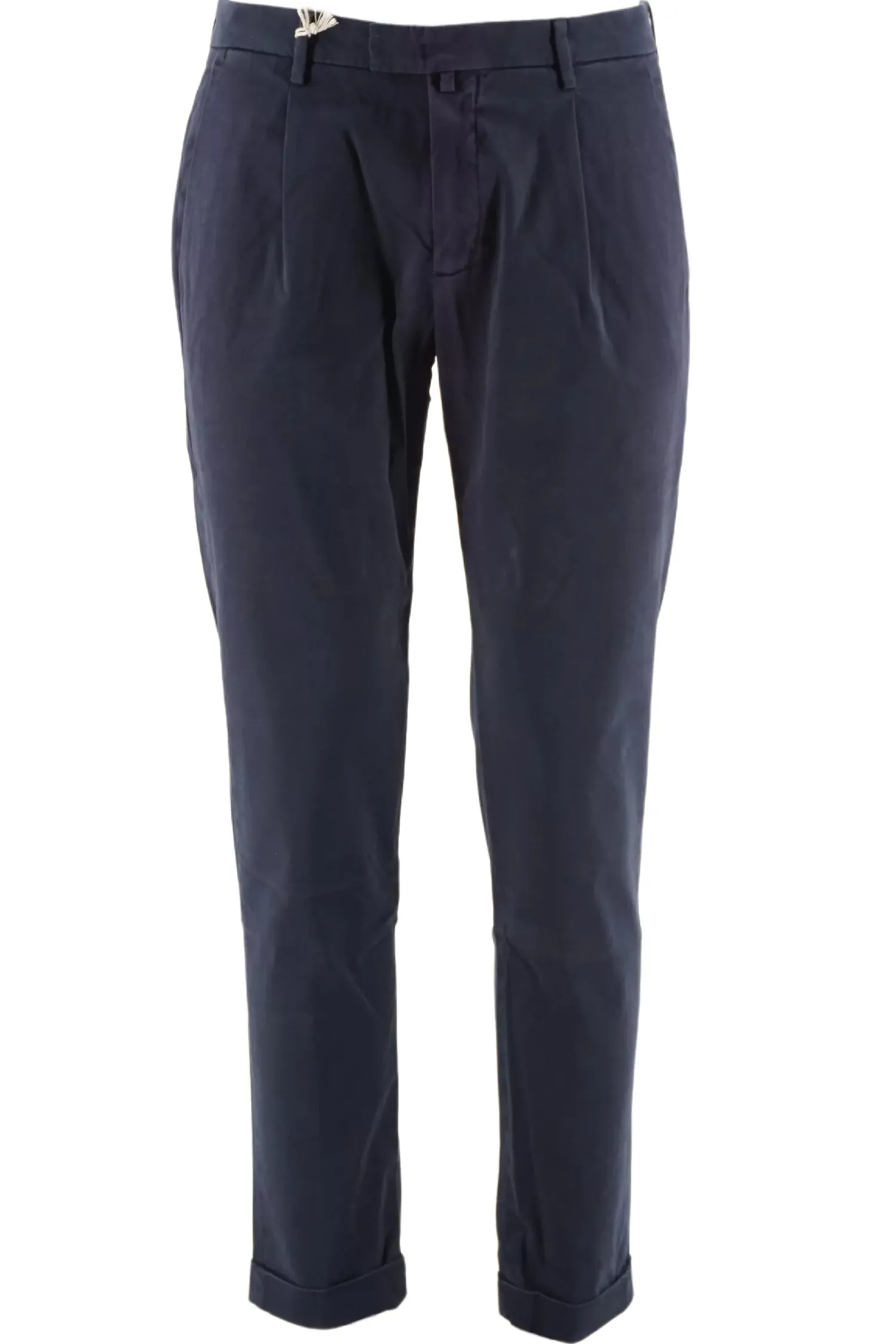 Outlet Pantalone con Pence / Blu Uomo Pantaloni
