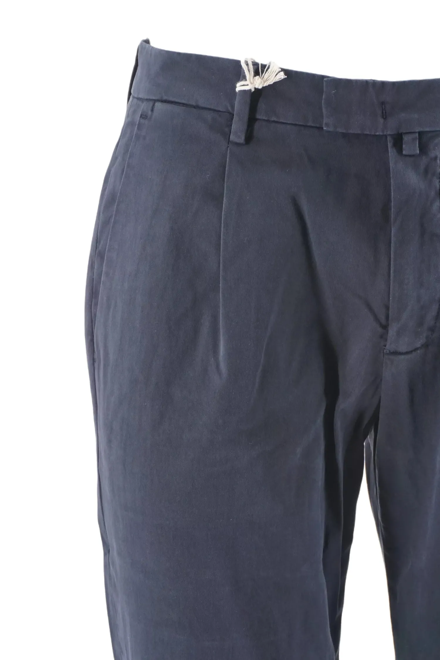 Outlet Pantalone con Pence / Blu Uomo Pantaloni