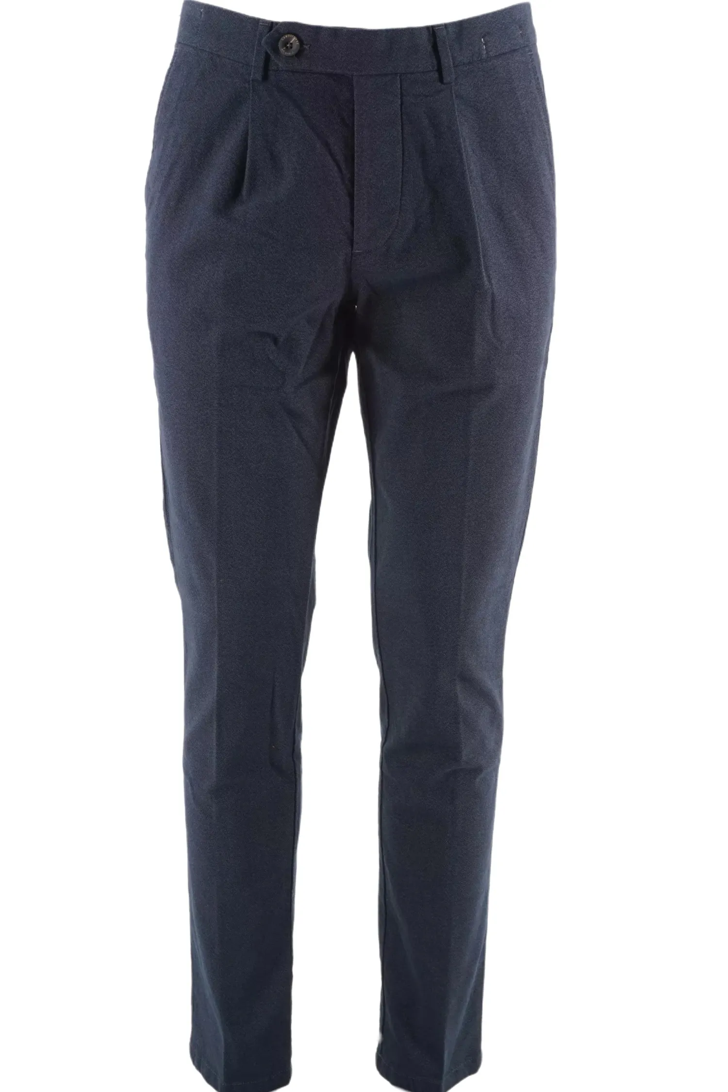 Online Pantalone con Pence / Blu Uomo Pantaloni
