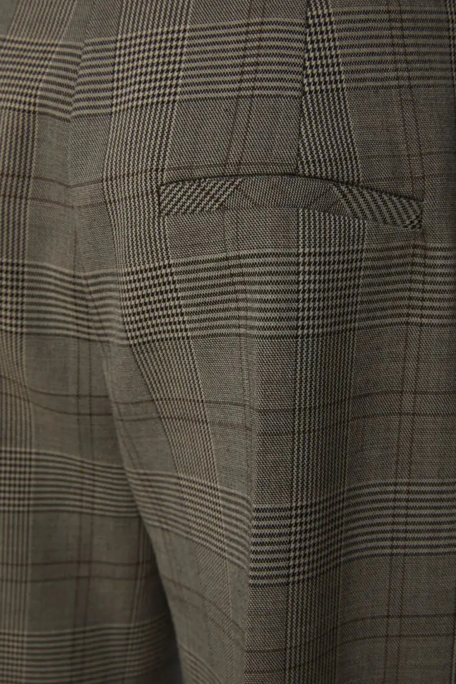 Hot Pantalone con Pinces e Fantasia / Donna Pantaloni