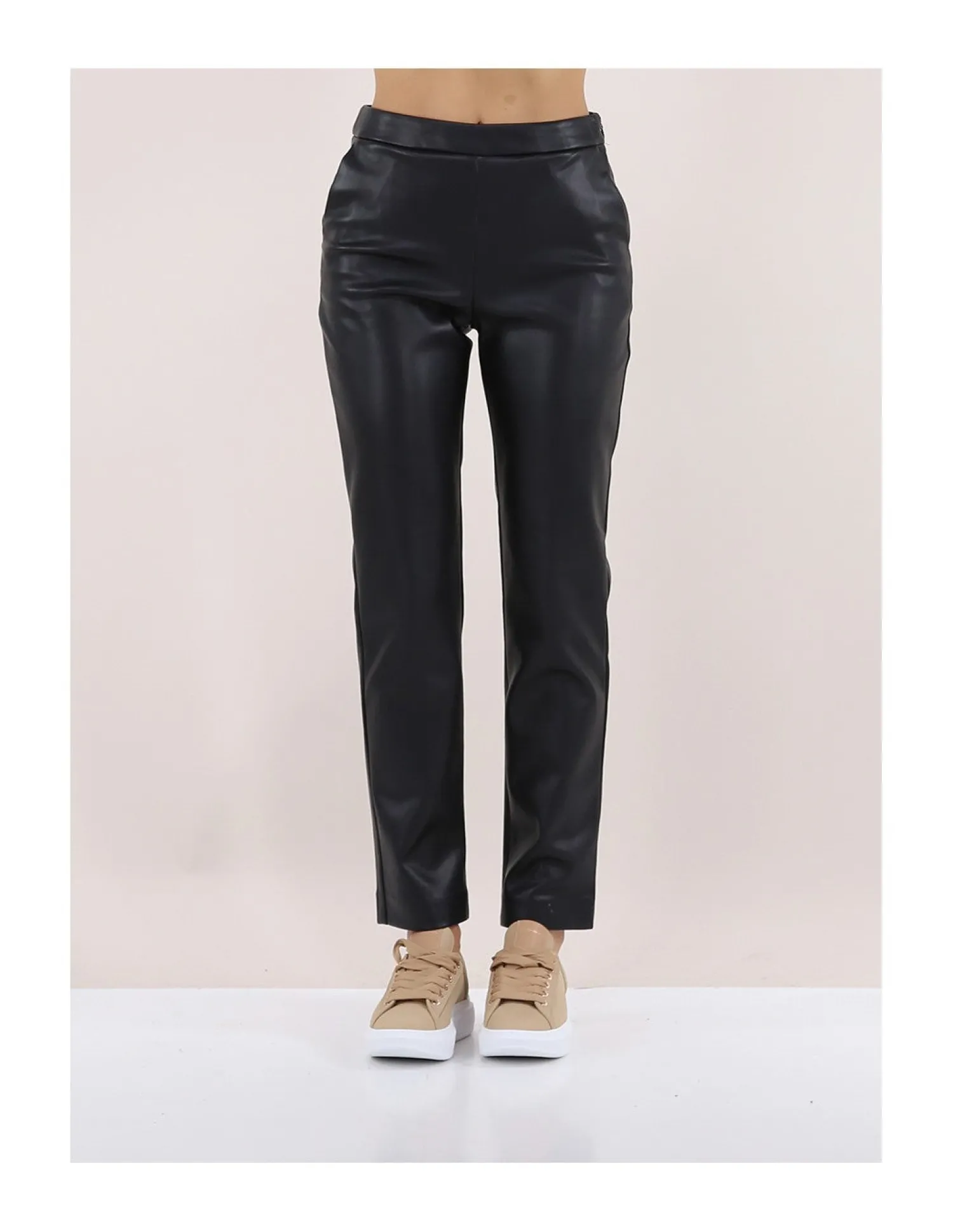 Best Pantalone con Tasche Laterali / Donna Pantaloni