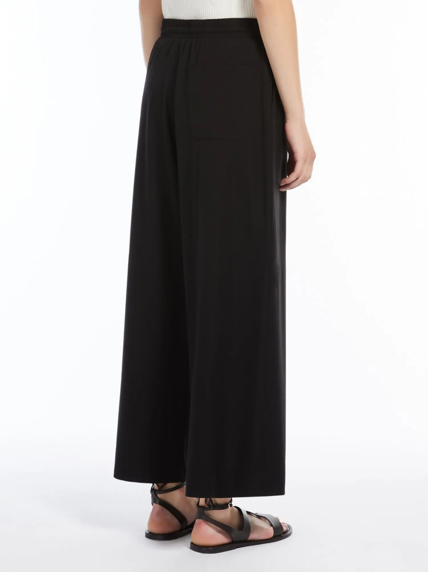 Discount Pantalone Crop in Jersey / Donna Pantaloni