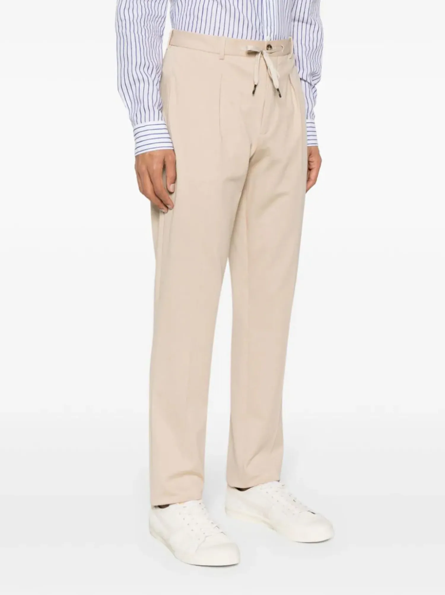 Pantalone Dritto con Pieghe / Uomo Pantaloni