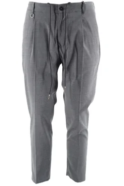 Hot Pantalone Effetto Lana con Coulisse / Uomo Pantaloni