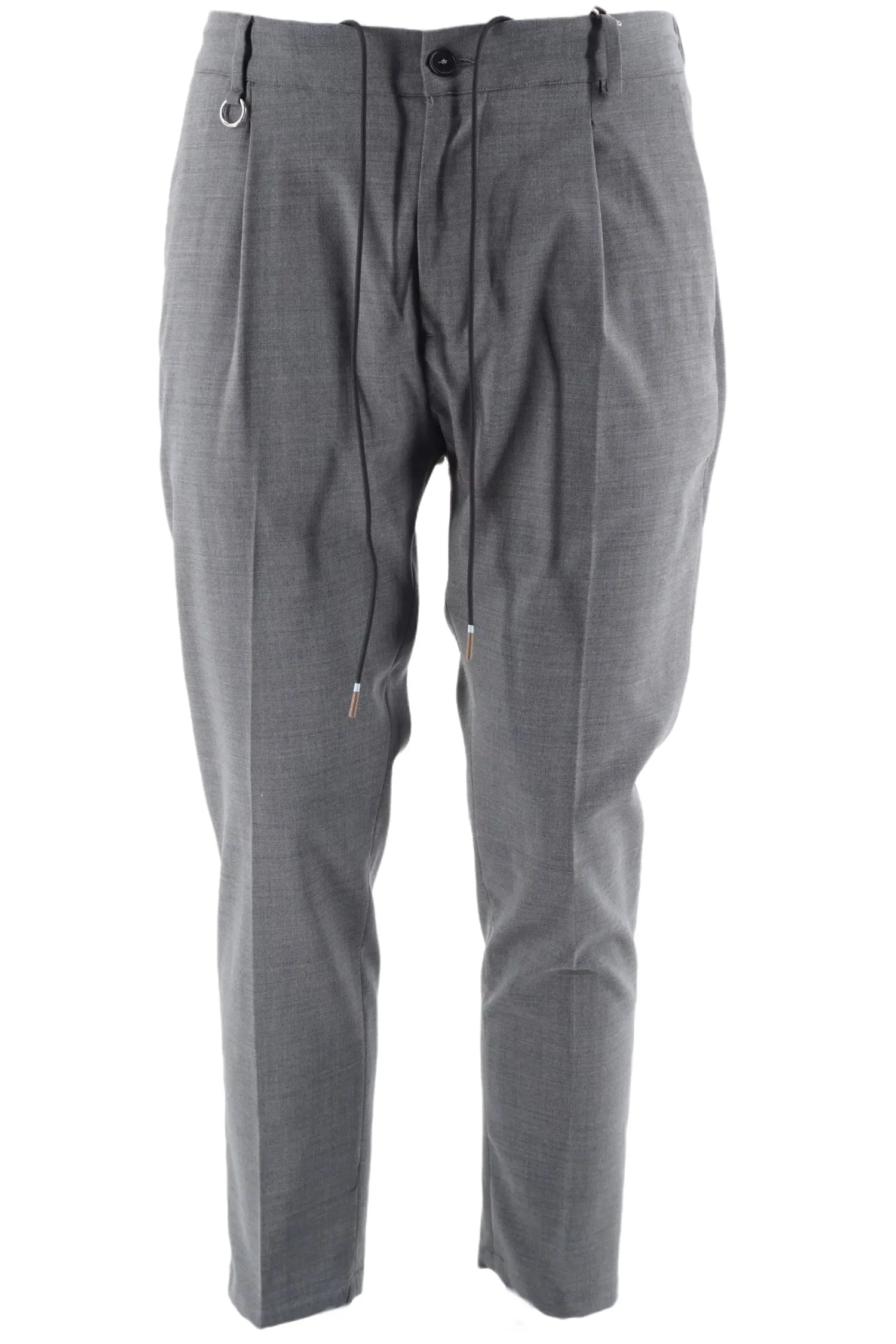 Hot Pantalone Effetto Lana con Coulisse / Uomo Pantaloni