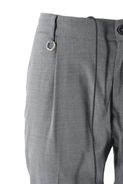Hot Pantalone Effetto Lana con Coulisse / Uomo Pantaloni
