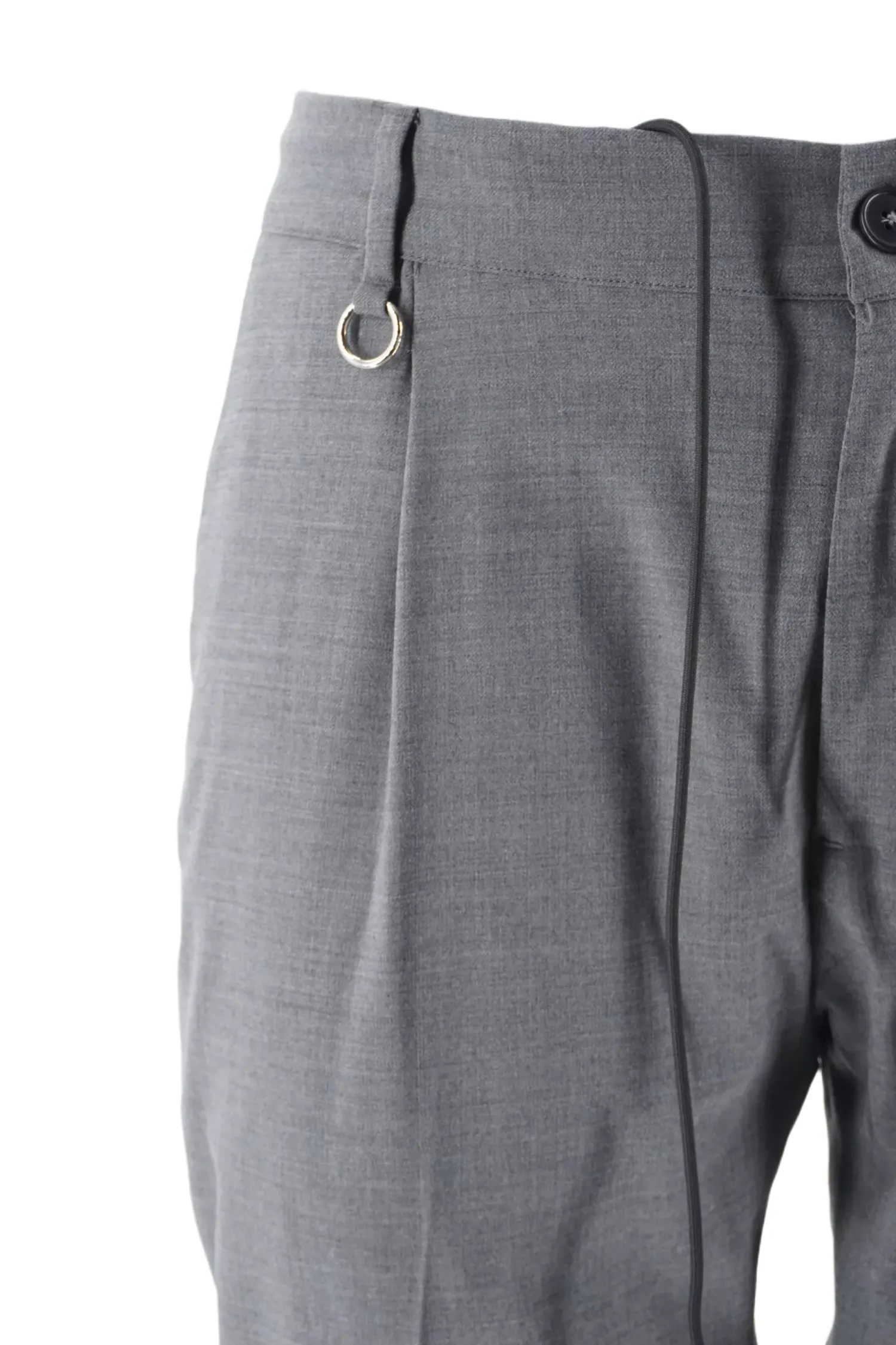 Hot Pantalone Effetto Lana con Coulisse / Uomo Pantaloni